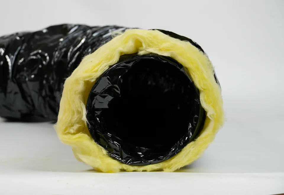 Ducto Flexible Aislado Negro